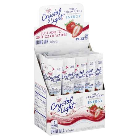 Crystal Light Crystal Light On The Go Variety Pack Beverage Mix 4 Flavors, PK120 04093